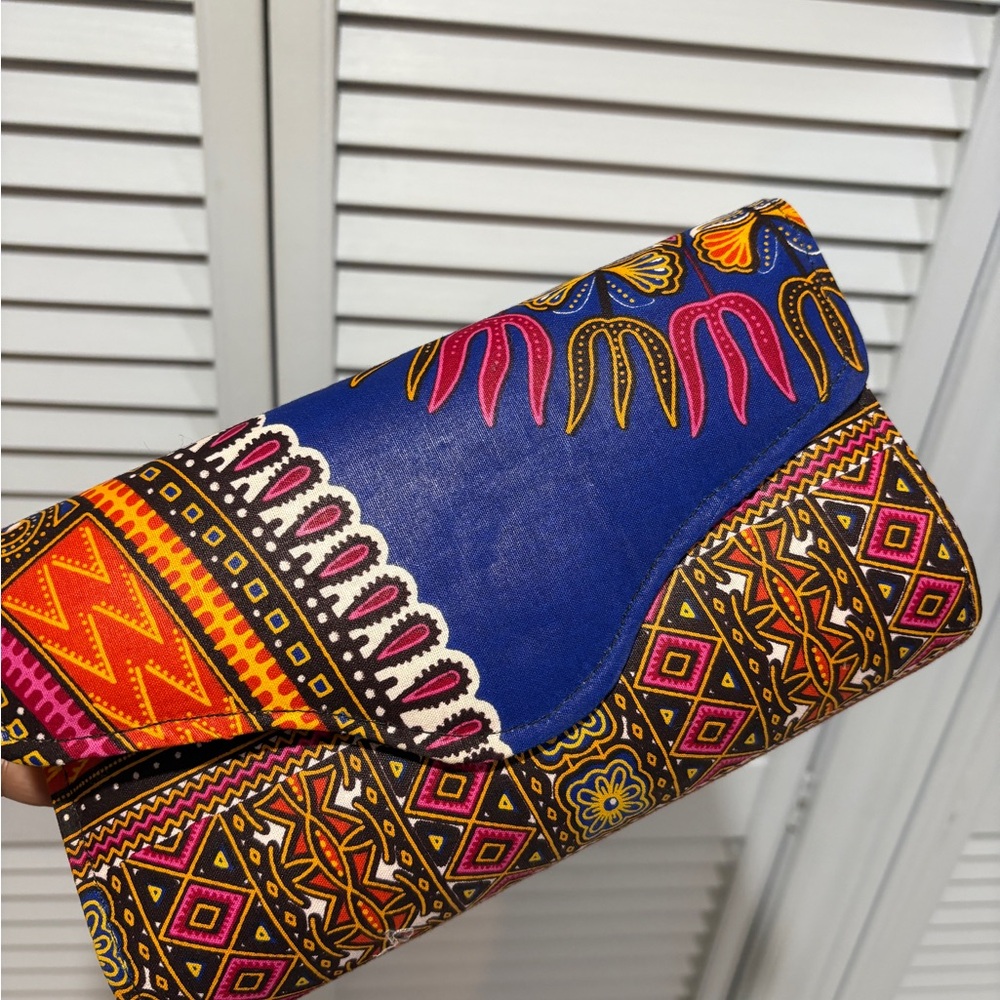 Colorful Patterned Clutch